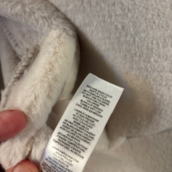 Avon Signature Collection Faux Suede and Fur Coat - Picture 4 of 5